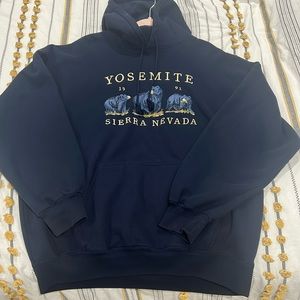 Navy blue christy hoodie